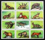 Congo - wilde dieren - hondachtigen - 12 zegels luxe pfr., Ophalen of Verzenden, Postfris, Dier of Natuur