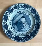 Buziau 'Een Bord Vol Humor' Gedenkbord, Antiek en Kunst, Ophalen