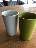 Herbruikbare drinkbekers, Ophalen, Gebruikt