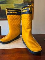 Zware gele gevoerde Fiordo Regenlaarzen/snowboots maat 39, Kleding | Dames, Ophalen of Verzenden, Regenlaarzen, Gedragen, Fiordo