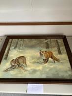 Aart Verweij Vossenjacht, Antiek en Kunst, Kunst | Schilderijen | Klassiek, Ophalen