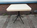 Tom Dixon tafel Hardhout icm Gietijzer, Huis en Inrichting, Tafels | Eettafels, Gebruikt, Vijf personen of meer, Rechthoekig, 50 tot 100 cm