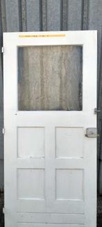 Houten voordeur, Ophalen, Gebruikt, 80 tot 100 cm, Buitendeur