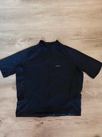 Triban Fiets Shirt - Zwart beschikbaar voor biedingen