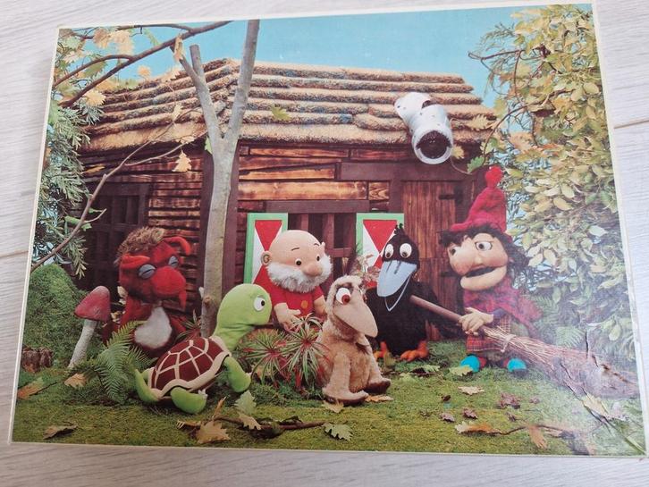 1974 paulus de boskabouter puzzel puzzle eucalypta, Verzamelen, Film en Tv, Zo goed als nieuw, Ophalen of Verzenden