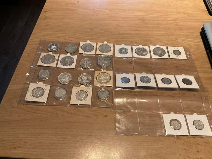 Zilveren munten, Postzegels en Munten, Munten | Nederland, Koningin Wilhelmina, Zilver, Ophalen