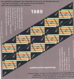 Decemberzegels 3 vellen een gestempeld 1989, Ophalen of Verzenden, Na 1940, Postfris