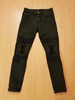 FSBN heren skinny jeans antraciet scheuren in maat 30/30, Kleding | Heren, Spijkerbroeken en Jeans, Grijs, FSBN, Ophalen of Verzenden