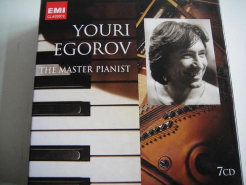 YOURI EGOROV Master pianist 7 - CD BOX EMI COMPLETE, Cd's en Dvd's, Cd's | Klassiek, Gebruikt, Kamermuziek, Met libretto, Boxset