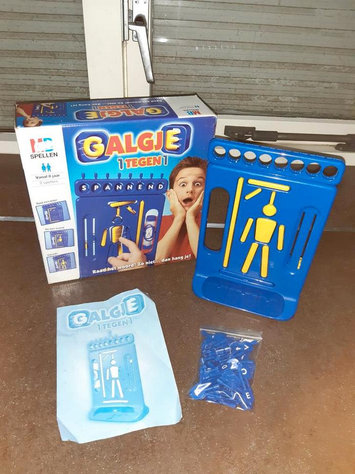Galgje 1 tegen 1 MB nr 2, Hobby en Vrije tijd, Gezelschapsspellen | Bordspellen, Zo goed als nieuw, Ophalen of Verzenden