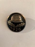 Speld Stahlhelm 1926 zilver 925, Ophalen of Verzenden, Landmacht, Nederland, Embleem of Badge