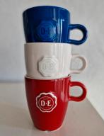 Douwe egberts senseokopjes Rood, Wit en Blauw, Huis en Inrichting, Keuken | Servies, Ophalen of Verzenden, Zo goed als nieuw, Overige stijlen