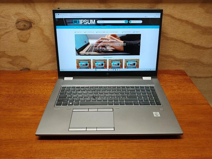 HP Zbook Fury 17 G7 | i7 10850H | 32gb DDR4 | 500gb SSD |..., Computers en Software, Windows Laptops, Refurbished, 17 inch of meer