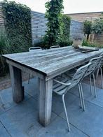 Gratis steigerhouten tuintafel.prima staat, Ophalen, Gebruikt, Rechthoekig, Hout