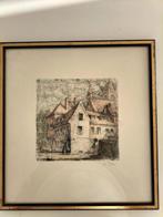 Schilderij Ets, Ophalen of Verzenden