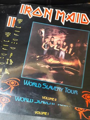Iron Maiden -World Slavery Tour- volume 1 en 2 beschikbaar voor biedingen