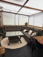 Mooie verstelbare ruime loungeset tuinset, Tuin en Terras, Tuinsets en Loungesets, Ophalen, Meer dan 8 zitplaatsen, Zo goed als nieuw