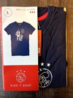 Nieuw Ajax T shirt Vader / junior opdruk maat L, Ophalen of Verzenden, Nieuw, Maat 52/54 (L), Blauw