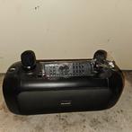 Karaoke Set met 2 Microfoons en Afstandsbediening, Ophalen of Verzenden, Gebruikt, Complete set