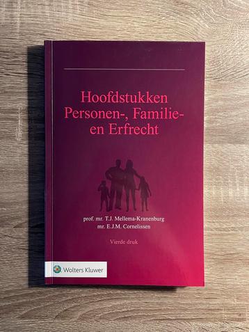 Hoofdstukken Personen-, Familie- en Erfrecht (vierde druk) beschikbaar voor biedingen