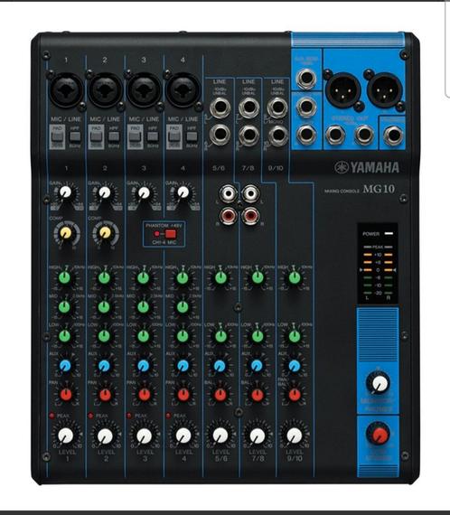 Yamaha MG10 mengpaneel, Muziek en Instrumenten, Mengpanelen, Zo goed als nieuw, Ophalen of Verzenden