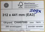 209 Chambord-enveloppen, 312x441mm (EA3), Ophalen