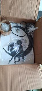 Nieuwe Hanglamp - Jongen & Meisje op Maan, Ophalen of Verzenden, Nieuw, Kindvriendelijk