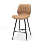 Barkruk Brenn stof soft cognac | Webshop