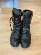 Legerkisten zwarte leren legerschoenen mt 40 igs, Zwart, Lage of Enkellaarzen, Ophalen of Verzenden, Gedragen