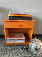 Vintage jaren 70 ladekastje / lp-kastje / nachtkastje, Huis en Inrichting, Ophalen, Zo goed als nieuw
