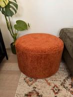 Voetenbankje/poef, Ophalen of Verzenden, Zo goed als nieuw, Stof, 50 tot 75 cm