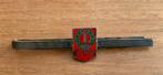 Verzilverde Dasspeld 7 December Divisie, Ophalen of Verzenden, Landmacht, Nederland, Embleem of Badge