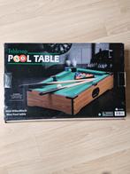 Tafelbiljart mini, Ophalen, Zo goed als nieuw, Pooltafel