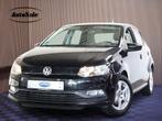 Volkswagen Polo 1.2 TSI Comfortline AUTOM NAVI CLIMA STOELVW, Stof, Gebruikt, Zwart, 4 cilinders