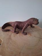 Prachtige houten varaan uit Borneo, Ophalen of Verzenden