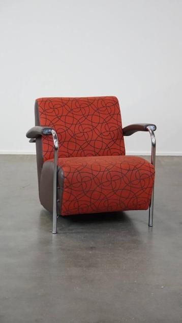 Mooie LeoLux design fauteuil/armchair model Scylla beschikbaar voor biedingen