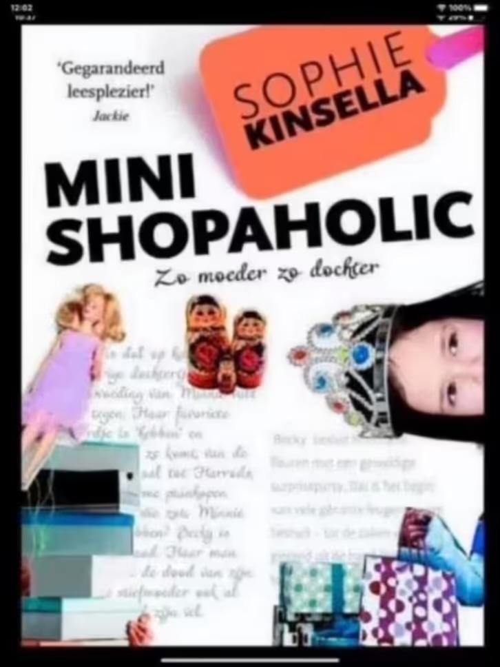mini shopaholic, Boeken, Ophalen of Verzenden