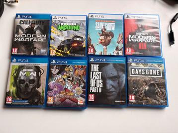 PS4 & PS5 Games Pakket – Compleet en in goede staat beschikbaar voor biedingen