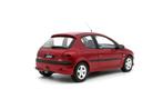 Jsn OttoMobile 1:18 Peugeot 206 S16 rood 1999, Hobby en Vrije tijd, Modelauto's | 1:18, Nieuw, OttOMobile, Ophalen of Verzenden