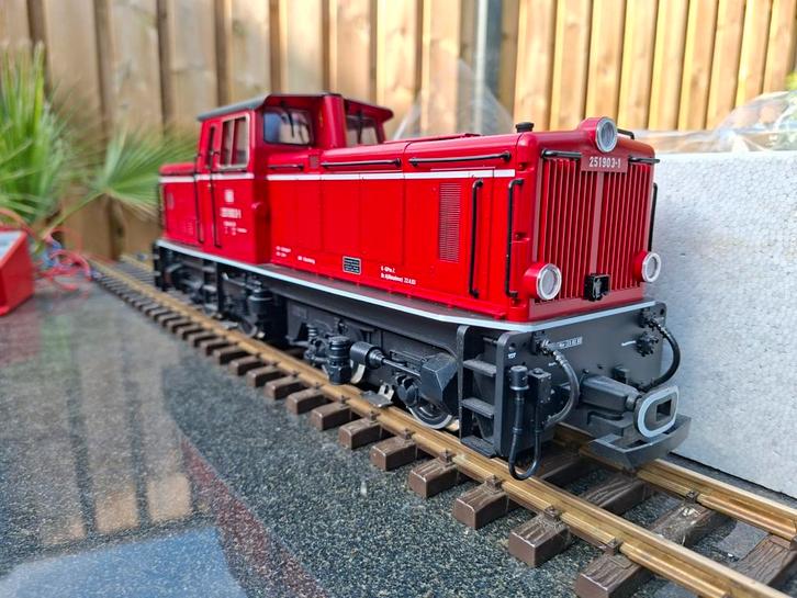 Lgb 21510 diesel lokomotief in originele verpakking, Hobby en Vrije tijd, Modeltreinen | Overige schalen, Zo goed als nieuw, Locomotief