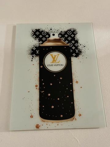 Glasschilderijen Gucci en Louis Vuitton beschikbaar voor biedingen