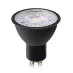 GU10 SPOT 3W ZWART DIMBAAR, Led-lamp, Minder dan 30 watt, Nieuw, Overige fittingen
