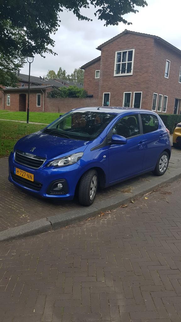 Peugeot 108 1.0 E-vti 72pk 5D 2020 Blauw Apk 19-6-2026, Auto's, Peugeot, Bedrijf, Benzine, B, Hatchback, Handgeschakeld, Origineel Nederlands