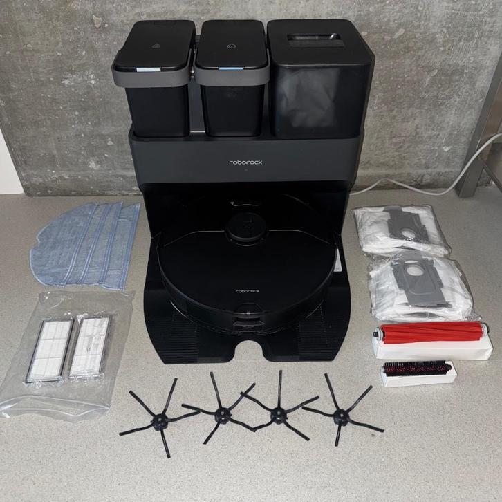 Roborock S7 Max Ultra - Robot stofzuiger met dwijl en dock, Witgoed en Apparatuur, Stofzuigers, Zo goed als nieuw, Robotstofzuiger