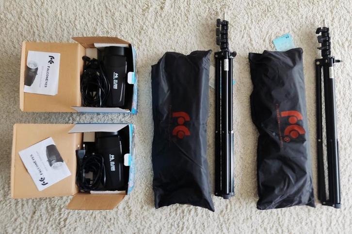 Flitsset Falcon Eyes 2200D - Zo goed als nieuw!, Audio, Tv en Foto, Fotografie | Fotostudio en Toebehoren, Zo goed als nieuw, Lamp of Flitsset