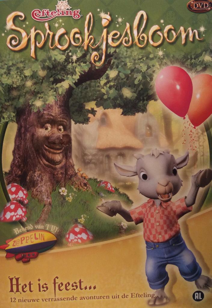 Efteling Het is feest NIEUW IN DE VERPAKKING, Cd's en Dvd's, Dvd's | Kinderen en Jeugd, Nieuw in verpakking, Alle leeftijden, Ophalen of Verzenden