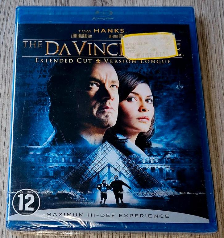 The Da Vinci Code - Blu-ray Extended Cut, Cd's en Dvd's, Blu-ray, Zo goed als nieuw, Thrillers en Misdaad, Ophalen of Verzenden