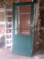 Hardhouten deur 82.5 x 211 achter deur achterdeur 210.5, Doe-het-zelf en Verbouw, Deuren en Horren, Ophalen, Gebruikt, 80 tot 100 cm