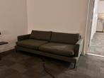 Groene stoffen bank in zeer goede staat, Huis en Inrichting, Ophalen, Driepersoons, 75 tot 100 cm, Zo goed als nieuw