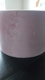 Oudroze velvet lampenkap, Huis en Inrichting, Ophalen of Verzenden, Rond, Minder dan 25 cm